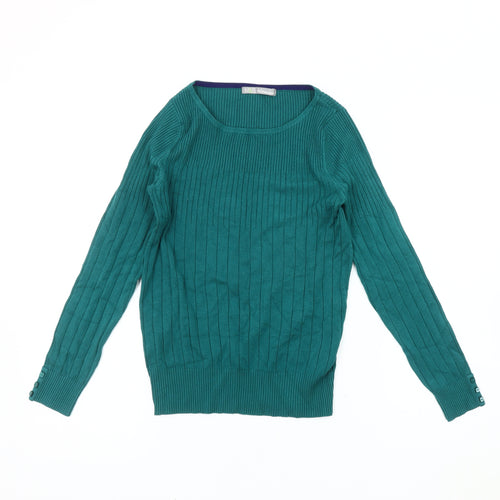 Marks and Spencer Women's Green Pullover Jumper Size 12
