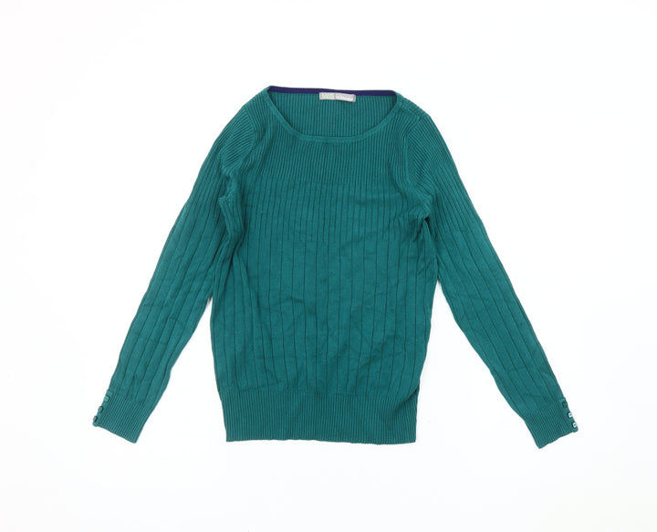 Marks and Spencer Women's Green Pullover Jumper Size 12