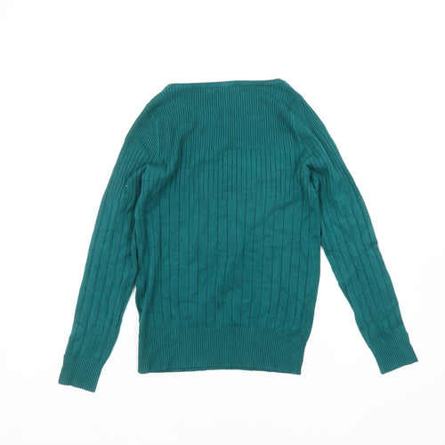 Marks and Spencer Women's Green Pullover Jumper Size 12