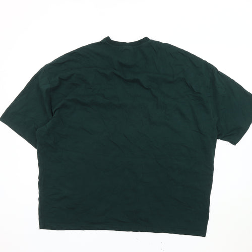 ASOS Design Men's Green XL Nashville Graphic T-Shirt