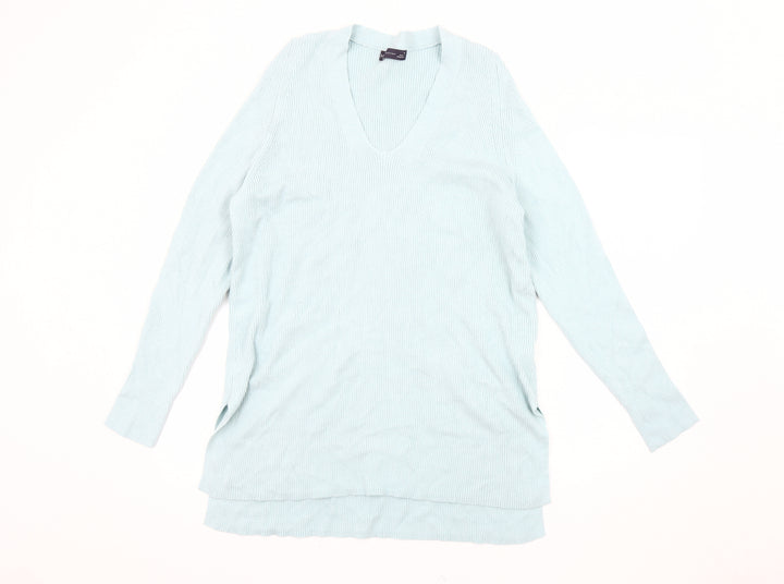 Marks and Spencer Women's Blue Pullover Jumper, Size 14