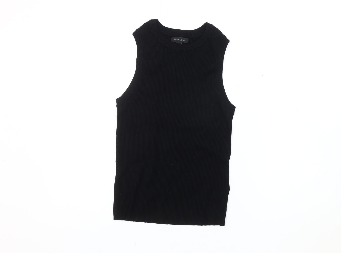 New Look Women's Black Tank Top Size 14