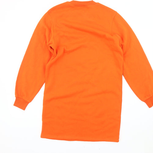 Disney Women’s Orange Graphic Bambi Sweatshirt 2XS