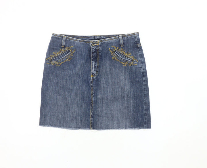 Lee Cooper Women's Denim Blue Pencil Skirt Size 10