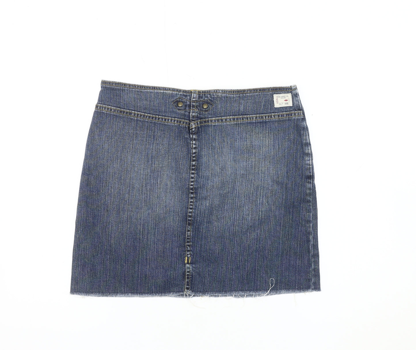 Lee Cooper Women's Denim Blue Pencil Skirt Size 10