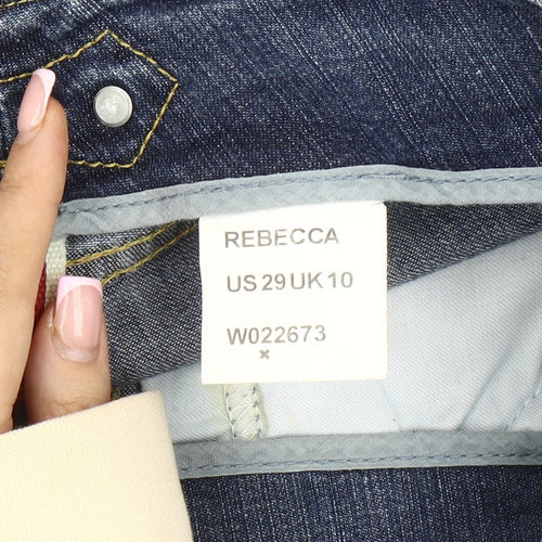 Lee Cooper Women's Denim Blue Pencil Skirt Size 10