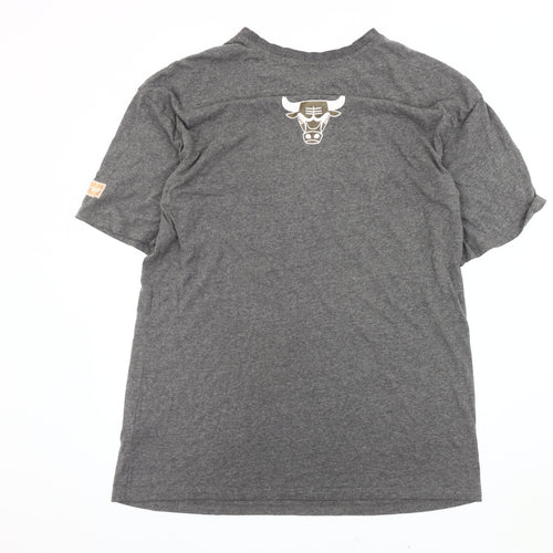 NBA Chicago Bulls Grey Unisex T-Shirt Size 10-12