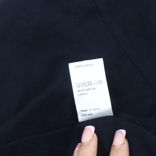 John Lewis Women's Black T-Shirt Size 14