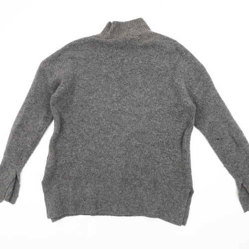 Marks and Spencer Women's Grey Animal Print Jumper M