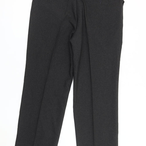Greenwoods Men's Black Dress Pants 36 Regular Fit
