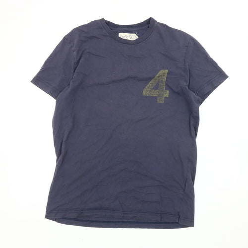 Jack Wills Men's Navy Graphic Print T-Shirt M
