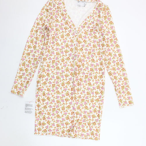 ASOS Women's Multicoloured Floral Shift Dress - Size 14