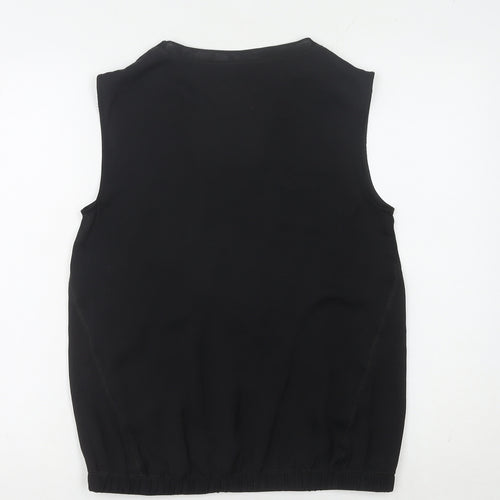 Next Women's Black Tank, Size 10, Crew Neck