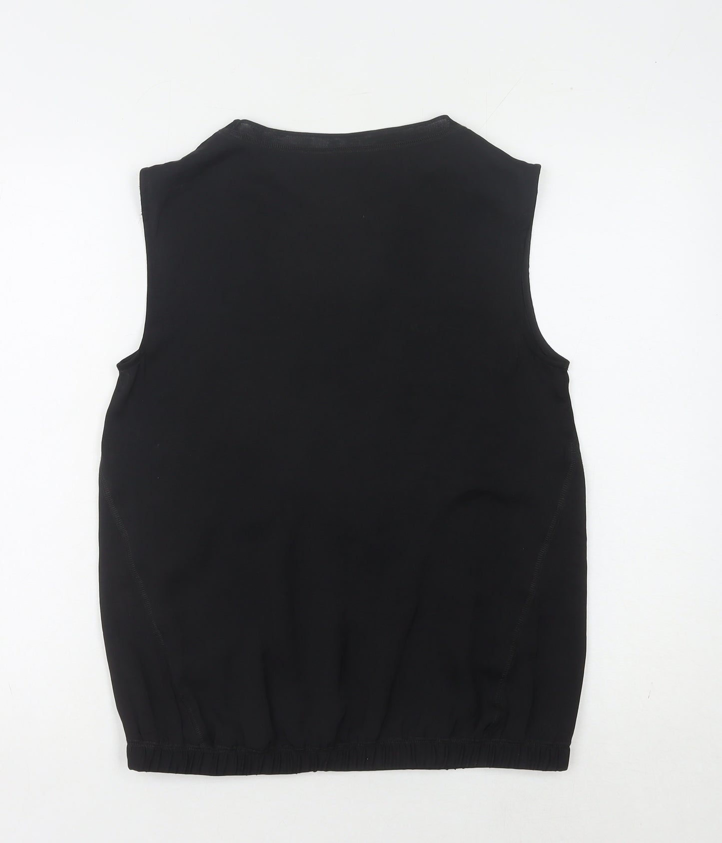 Next Women's Black Tank, Size 10, Crew Neck