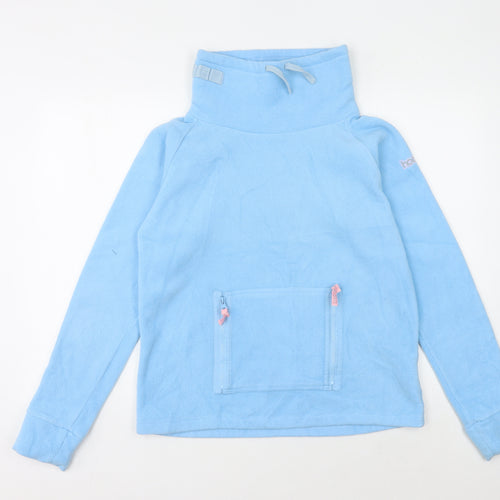 Hooch Women's Blue Sweatshirt Size 14 with Pockets