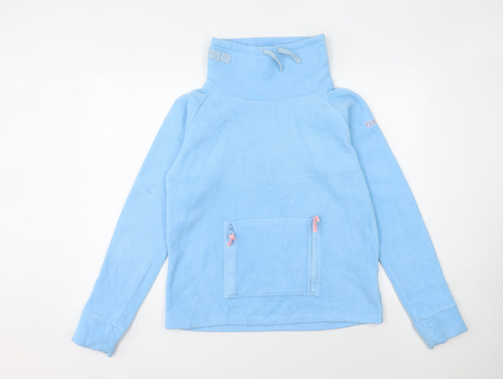 Hooch Women's Blue Sweatshirt Size 14 with Pockets
