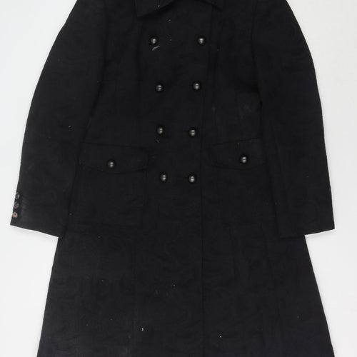 Betty Barclay Women's Black Long Overcoat Size 10