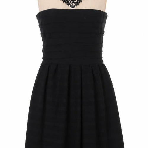 Jolie Moi Women's Black A-Line Dress, Size 10, Party
