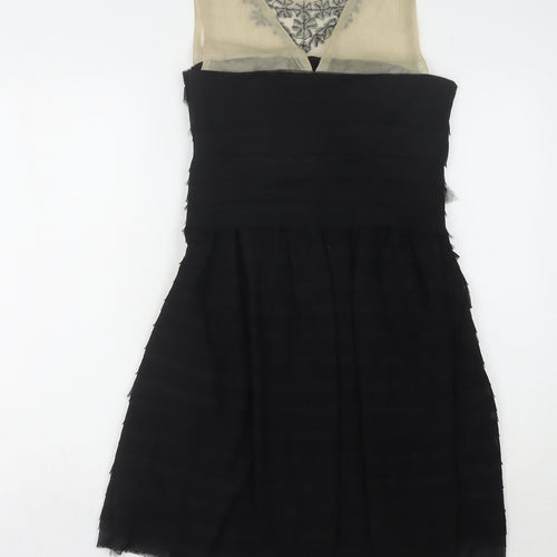 Jolie Moi Women's Black A-Line Dress, Size 10, Party