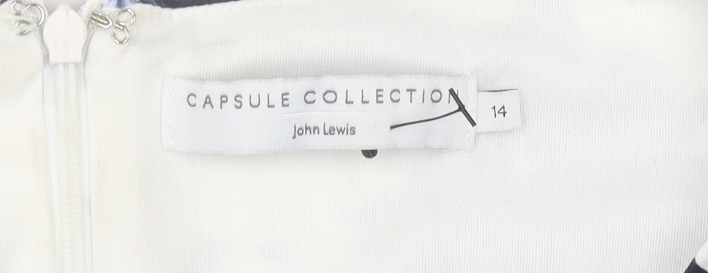 John Lewis Women Multicoloured Floral Dress 14