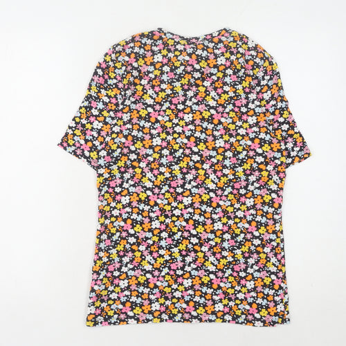 Marks and Spencer Women’s Multicoloured Floral T-Shirt, UK 14