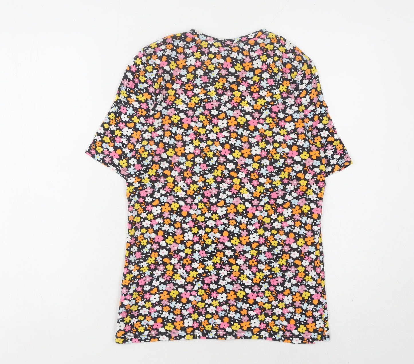 Marks and Spencer Women’s Multicoloured Floral T-Shirt, UK 14