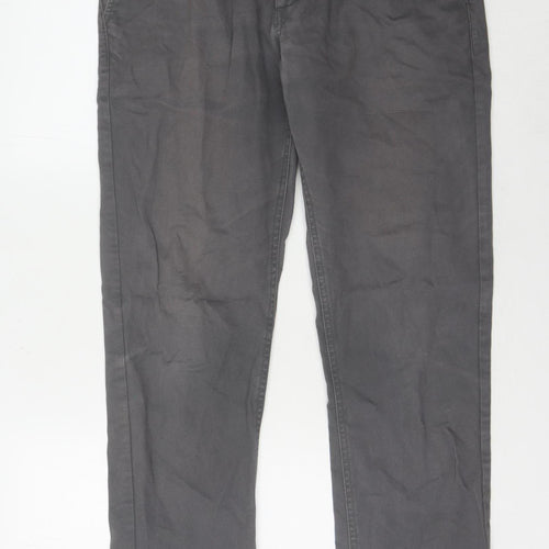 Suit Men's Grey Straight Leg Jeans, Size 32 Waist
