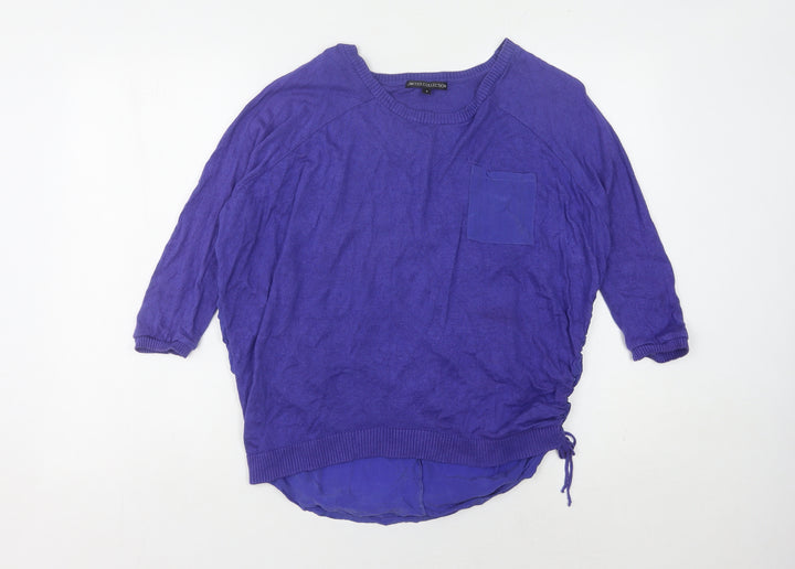 Marks and Spencer Women's Purple Pullover Jumper S