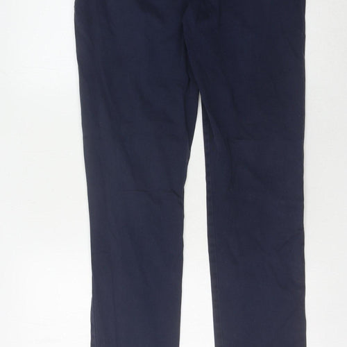 72 Lord St. Men's Blue Slim Chino Trousers S