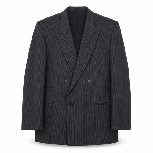 Marlowe Men's Grey Tweed Blazer, Size 40