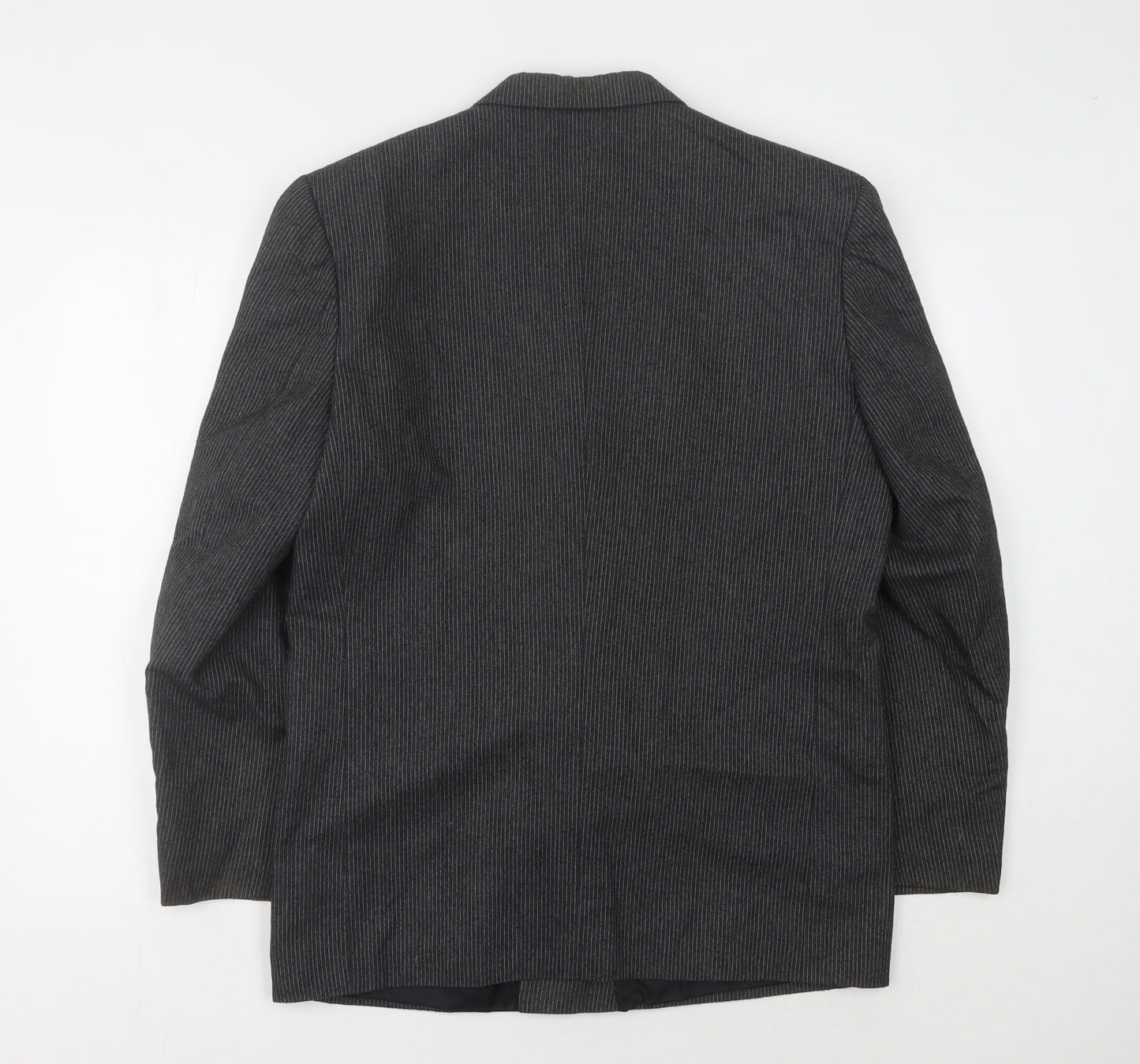 Marlowe Men's Grey Tweed Blazer, Size 40