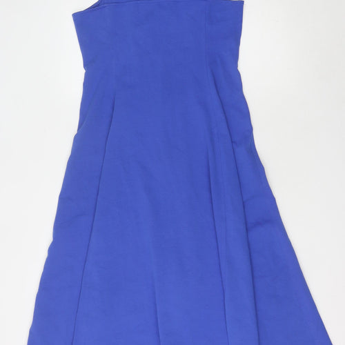 COS Women's Blue A-Line Sleeveless Dress, Size 12