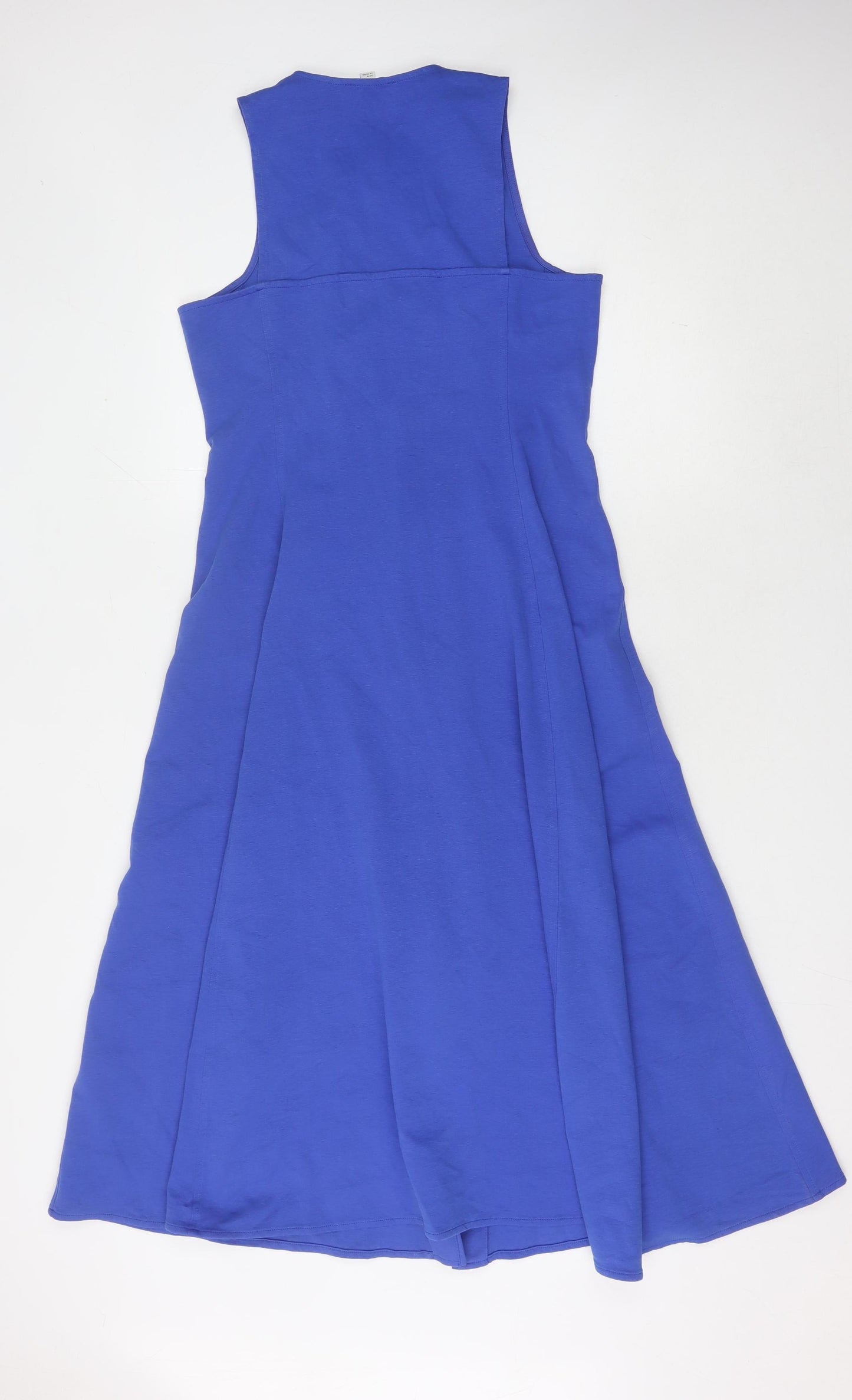 COS Women's Blue A-Line Sleeveless Dress, Size 12