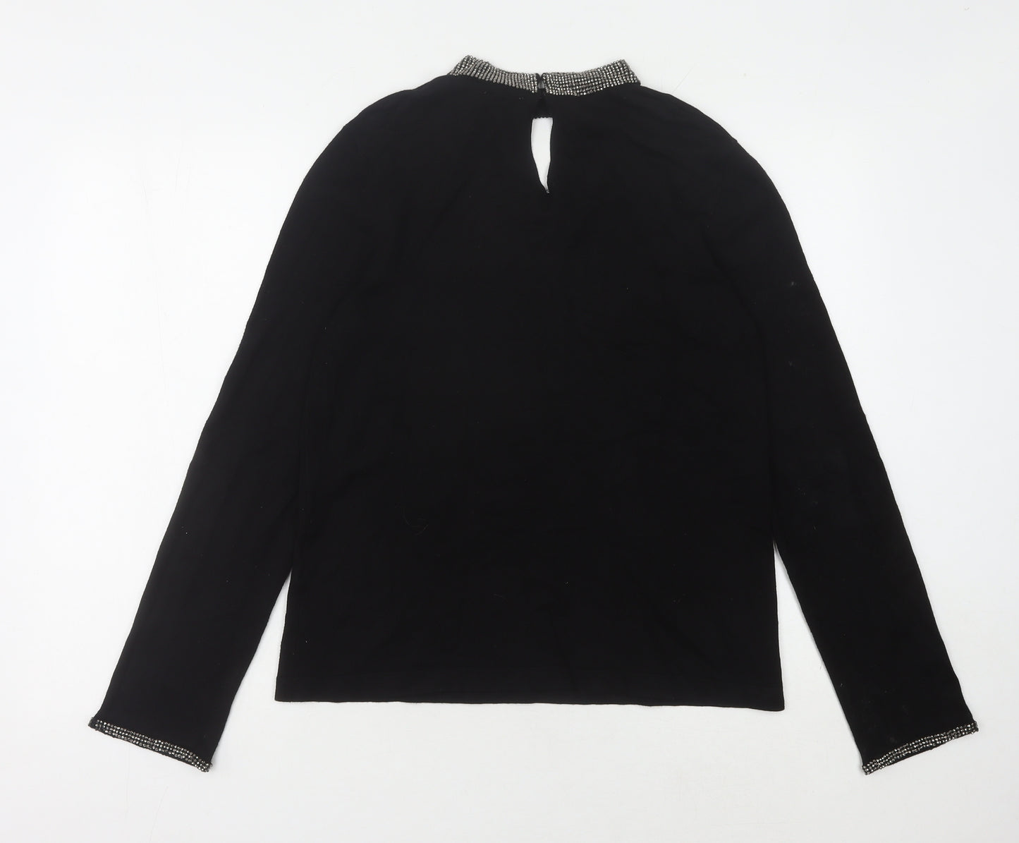 Warehouse Women's Black Long Sleeve Jumper