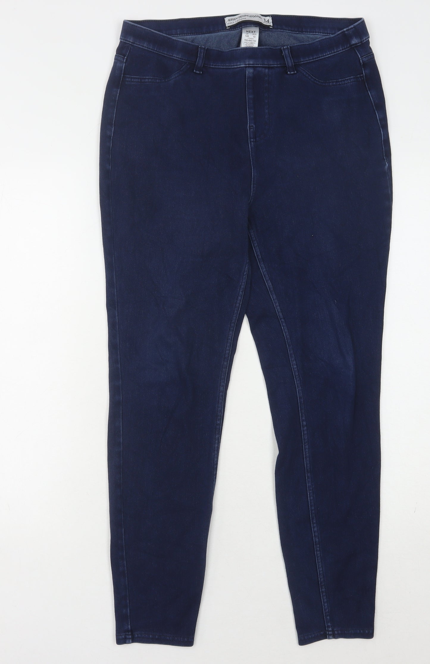 Next Women's Blue Jegging Size 14 Stretch Denim