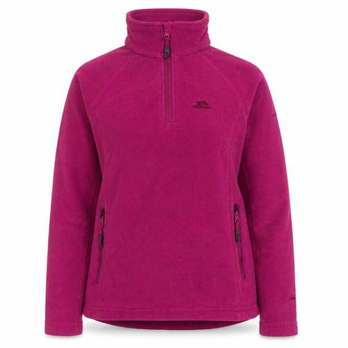 Trespass Pink XS Women's Fleece 1/2 Zip Sweatshirt