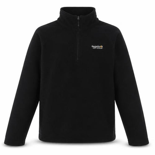 Regatta Boys Black Fleece Sweatshirt Size L