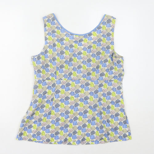 Boden Women's Multicoloured Floral Tank Top UK 14