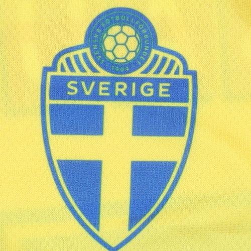 Bauhaus Sweden Home Jersey, Yellow, Size S/M, Short Sleeves