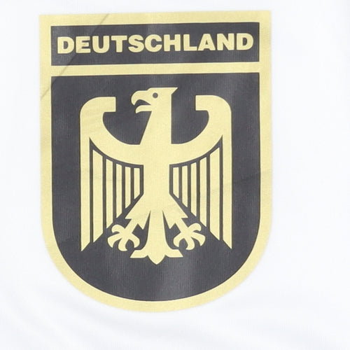 Puma Men's Germany White Home Shirt, Size S, Short Sleeves, Excellent