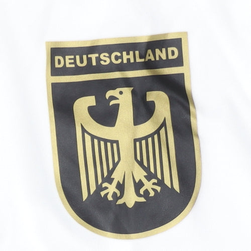 Puma White Training Shirt Adult Small Deutschland Kit