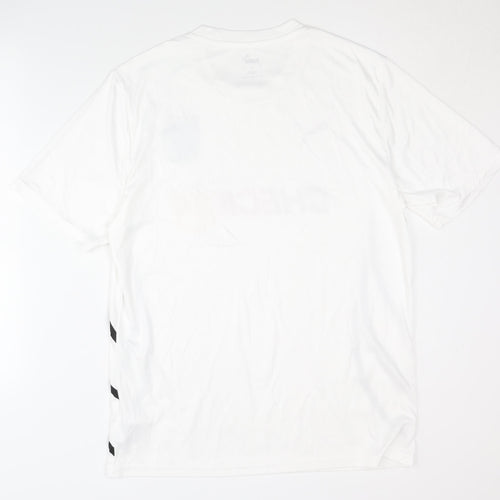 Puma Adult White Deutschland Training Shirt, Size L