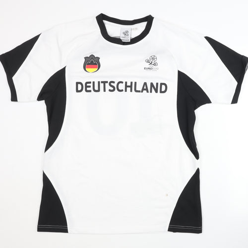 UEFA Euro 2012 Germany Home Shirt Large No.10 - White, Adult, Good