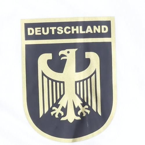 Puma Adult White Deutschland Football Shirt L Short Sleeves