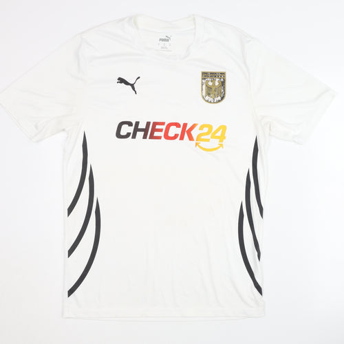 Puma Adult White Football Shirt Medium - Deutschland