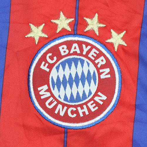 FC Bayern München Götze Home Shirt Red/Blue Childrens Size 164