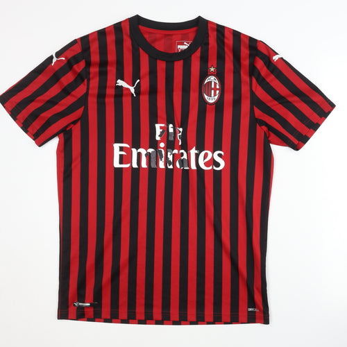 Puma Men's AC Milan Red Home Shirt M