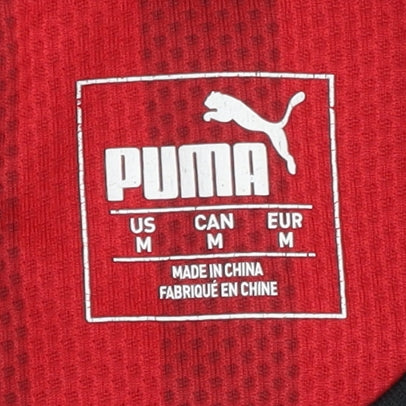 Puma Men's AC Milan Red Home Shirt M