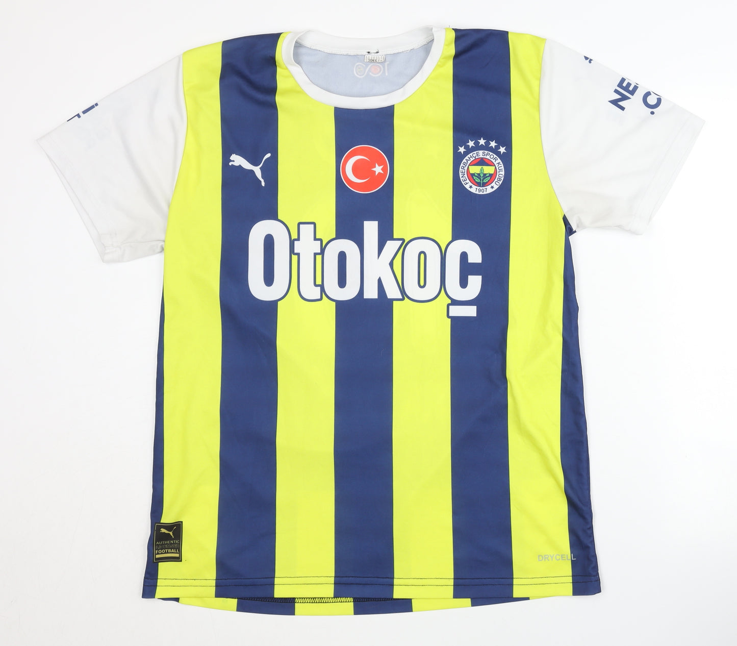 Puma Fenerbahçe Blue Home Shirt Adults Size 2XL Tadic 10