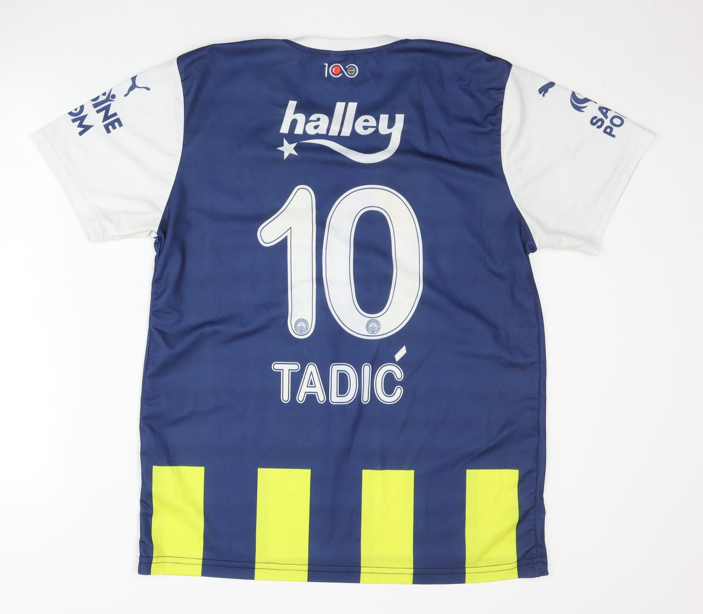 Puma Fenerbahçe Blue Home Shirt Adults Size 2XL Tadic 10